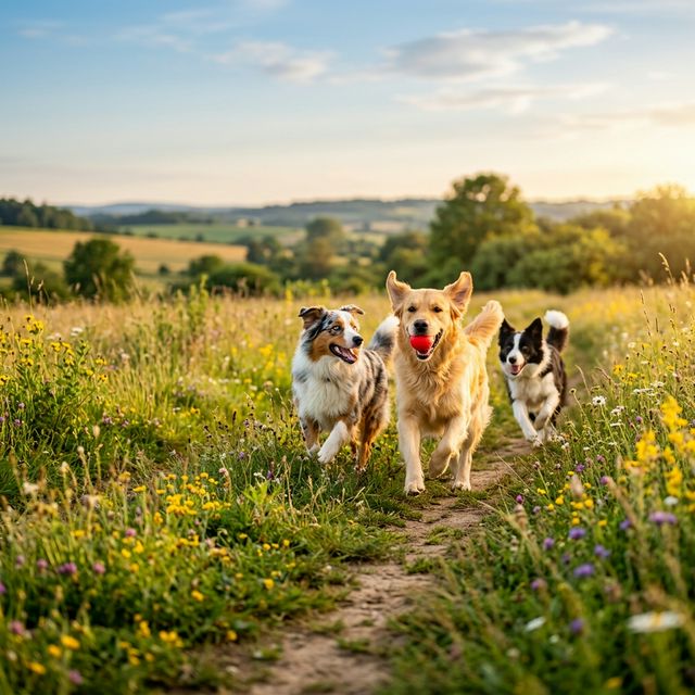Perrito feliz disfrutando snacks naturales Kirocorp